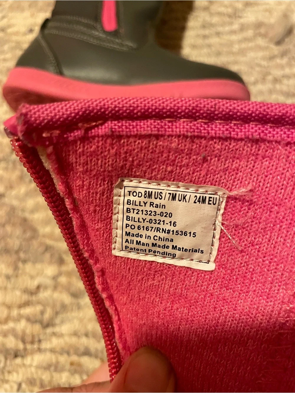 Toddler Adaptive Billy Rain Boots